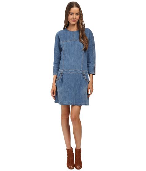 chloe denim dress.